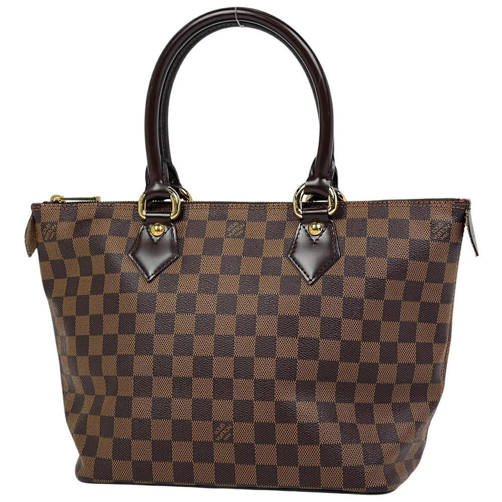 Louis Vuitton Saleya Tote Bag Handbag Damier Brown
